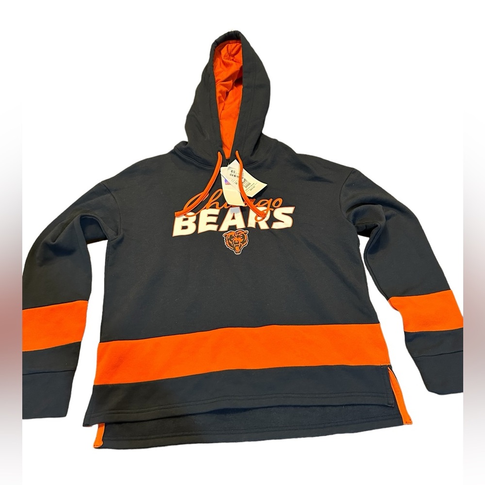 🌹Women’s NFL Chicago Bears NWT small hoodie dressy comfy‎ hoody! So soft!